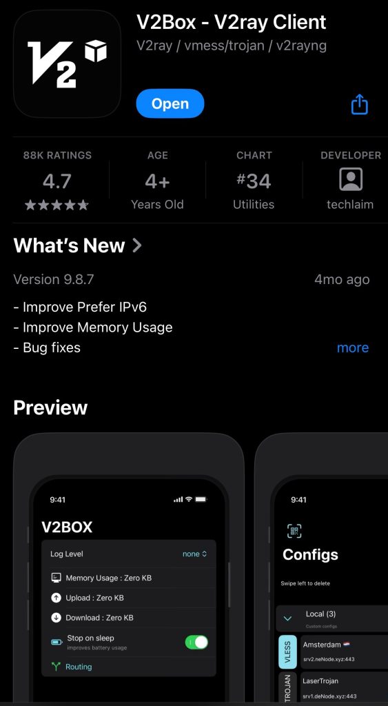 V2box Tutorial Ios روش اتصال V2Box در آیفون به صورت کاربردی